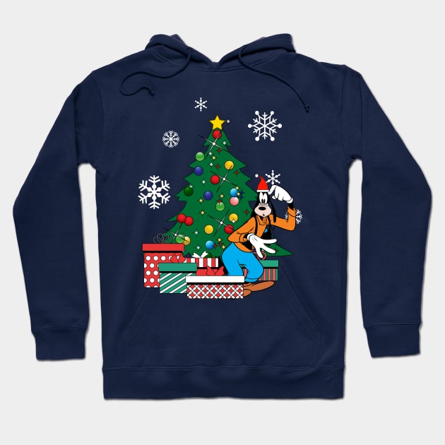 Goofy Around The Christmas Tree Hoodie by Nova5